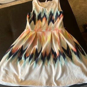 Multi color kids dress